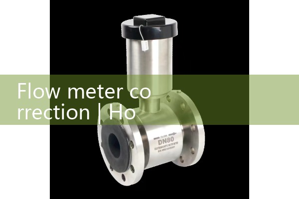 Flow meter correction