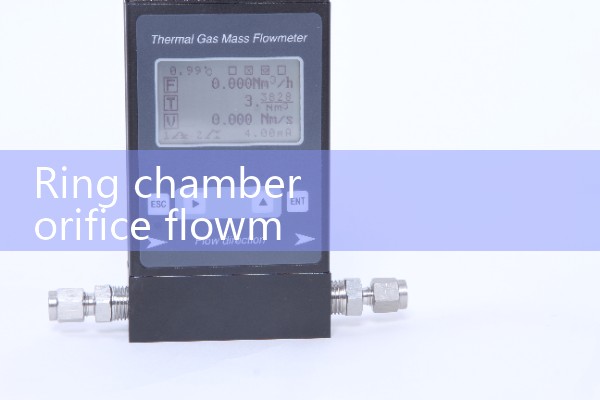 Ring chamber orifice flowmeter