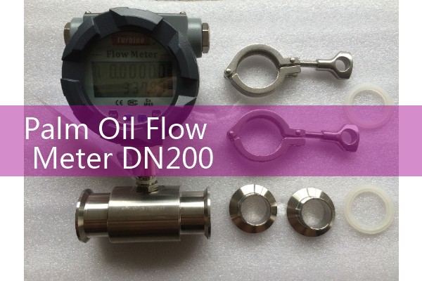 Palm Oil Flow Meter DN200 Tanker Terminal Custody Transfer Specs