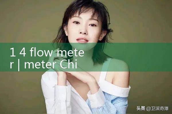 1 4 flow meter|rotameter flow meter