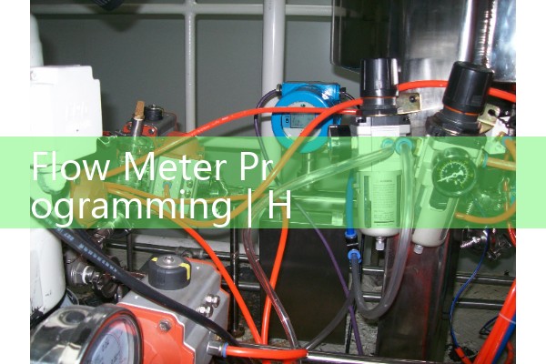 Flow meter programming
