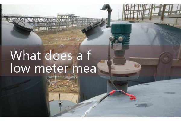 What does a flow meter measure